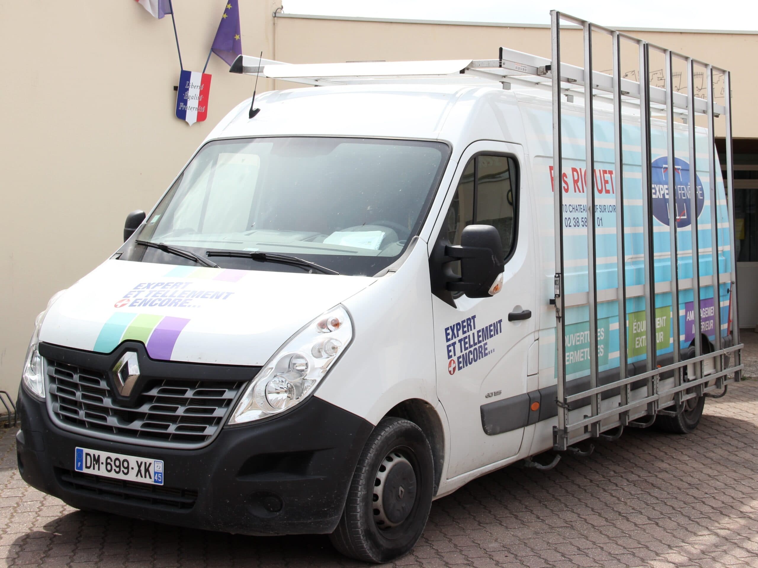 Camion de l'entreprise Riguet